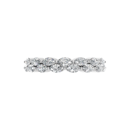 MARQUISE WEDDING BAND - M&D Signature Jewels