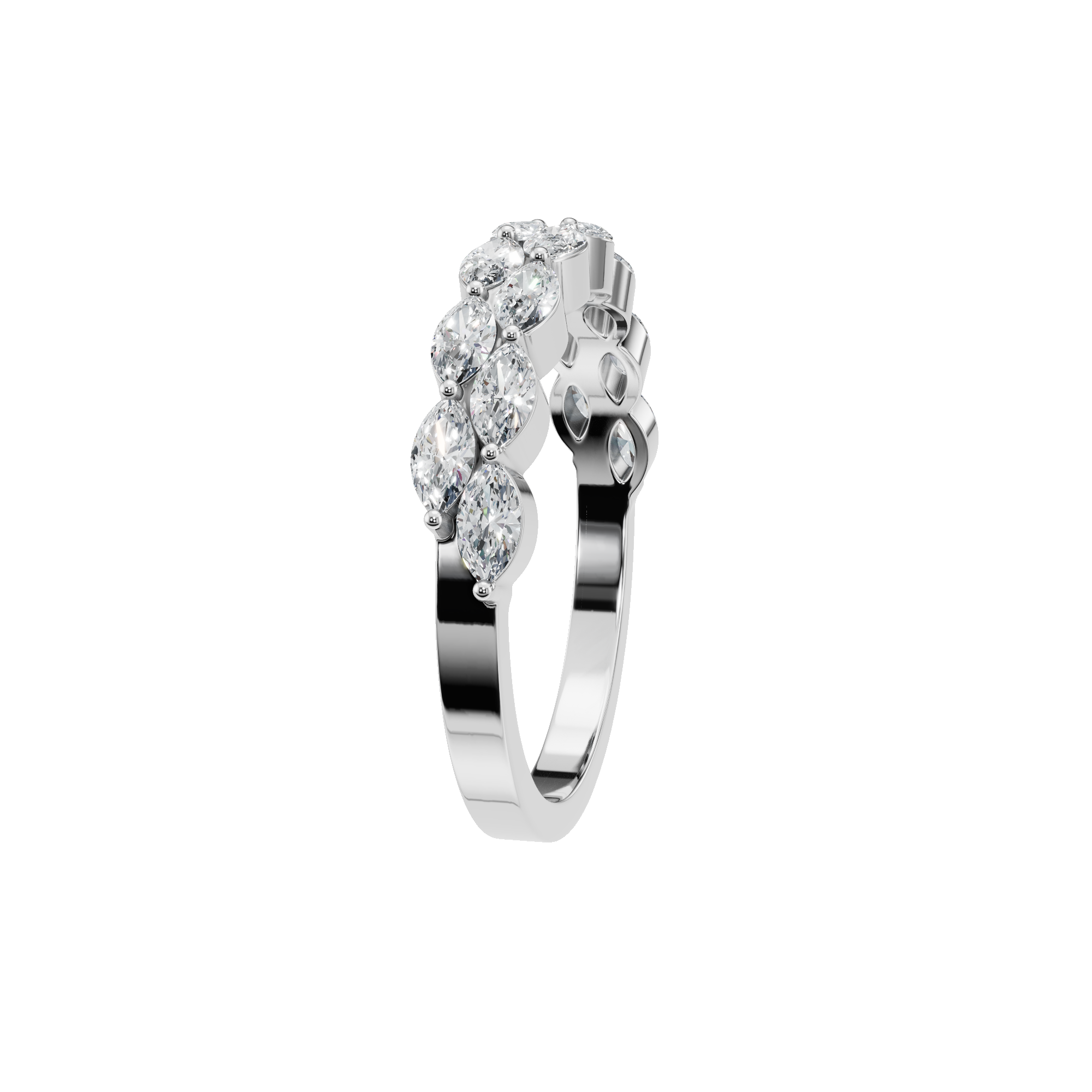 MARQUISE WEDDING BAND