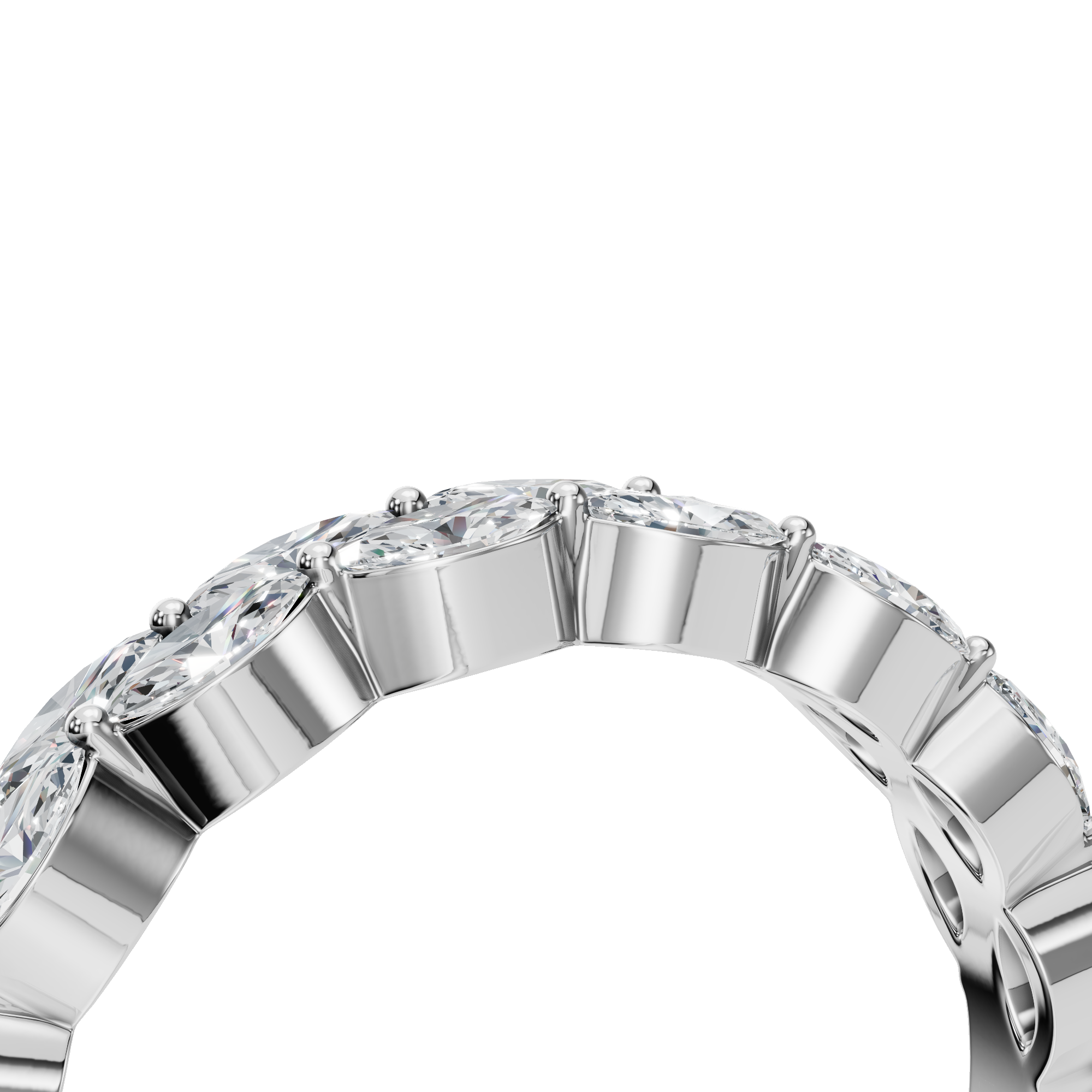 MARQUISE WEDDING BAND