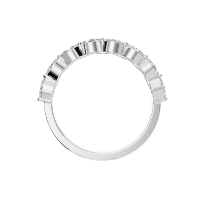 MARQUISE WEDDING BAND - M&D Signature Jewels