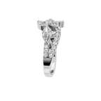MARQUISE PAVE WEDDING BAND