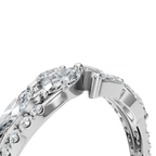 MARQUISE PAVE WEDDING BAND