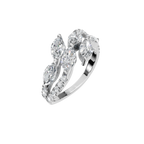 MARQUISE PAVE WEDDING BAND