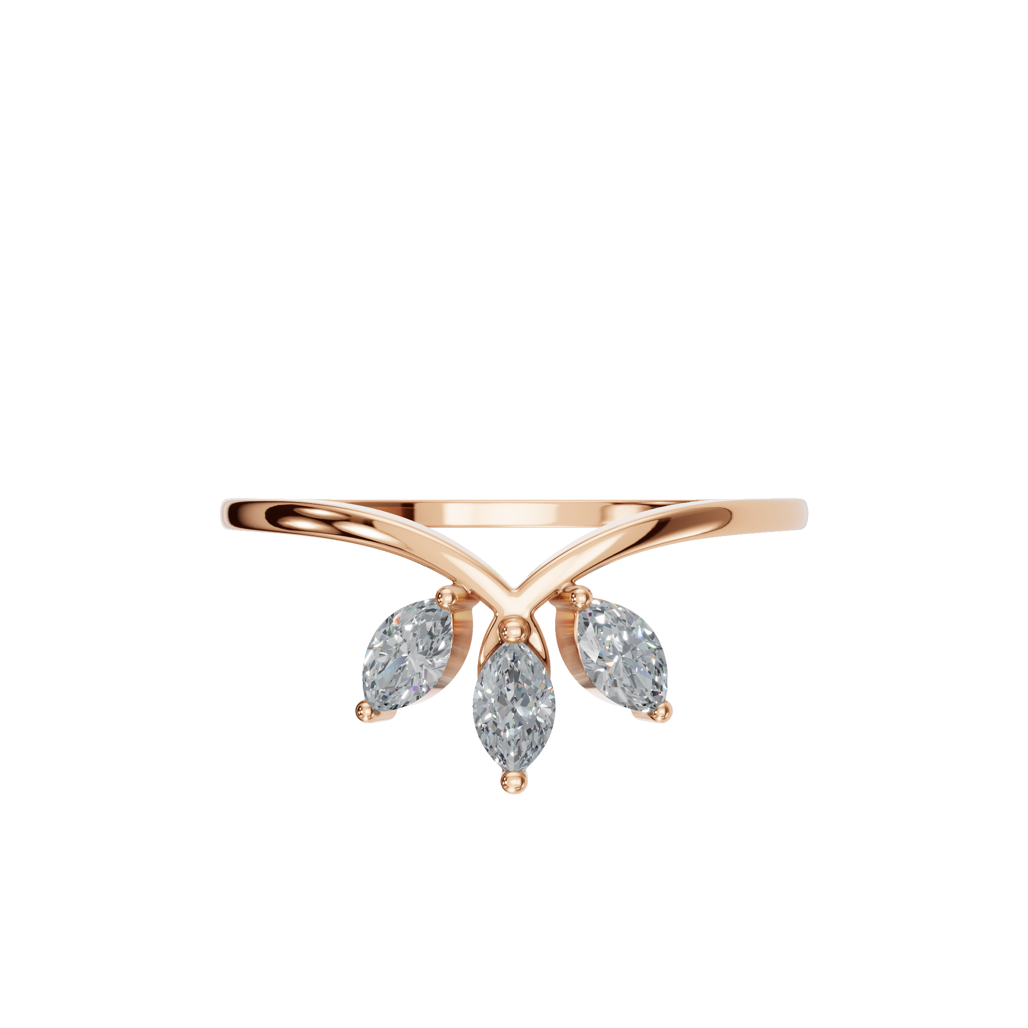 MARQUISE WEDDING BAND