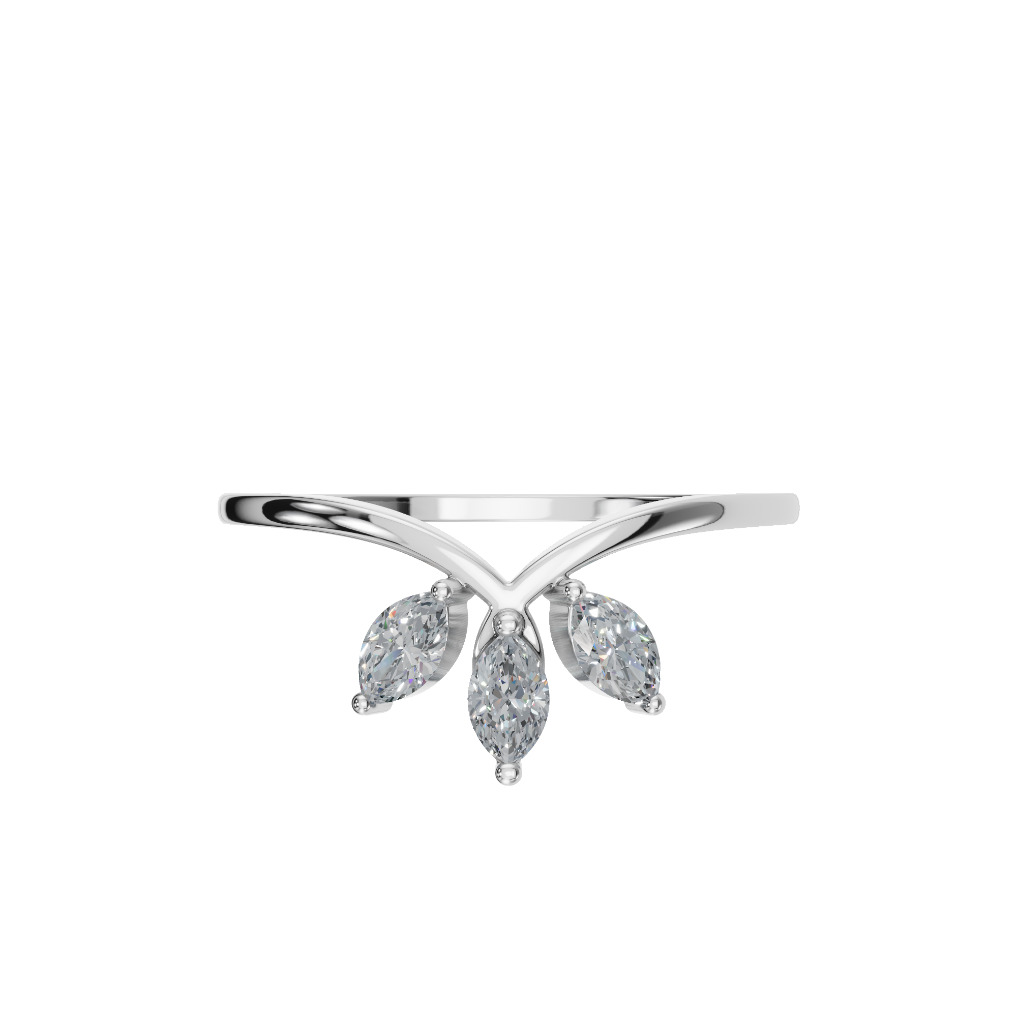 MARQUISE WEDDING BAND