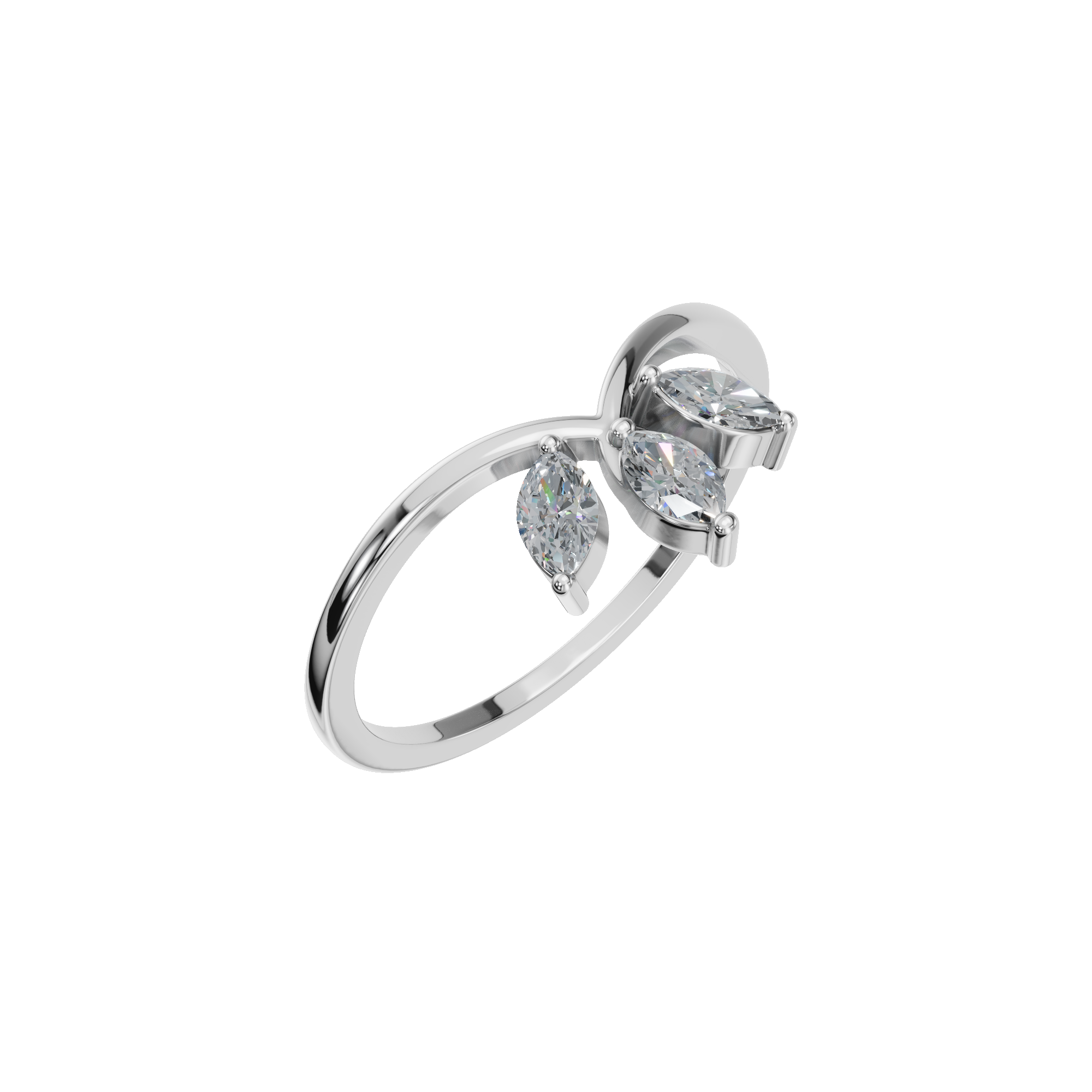 MARQUISE WEDDING BAND