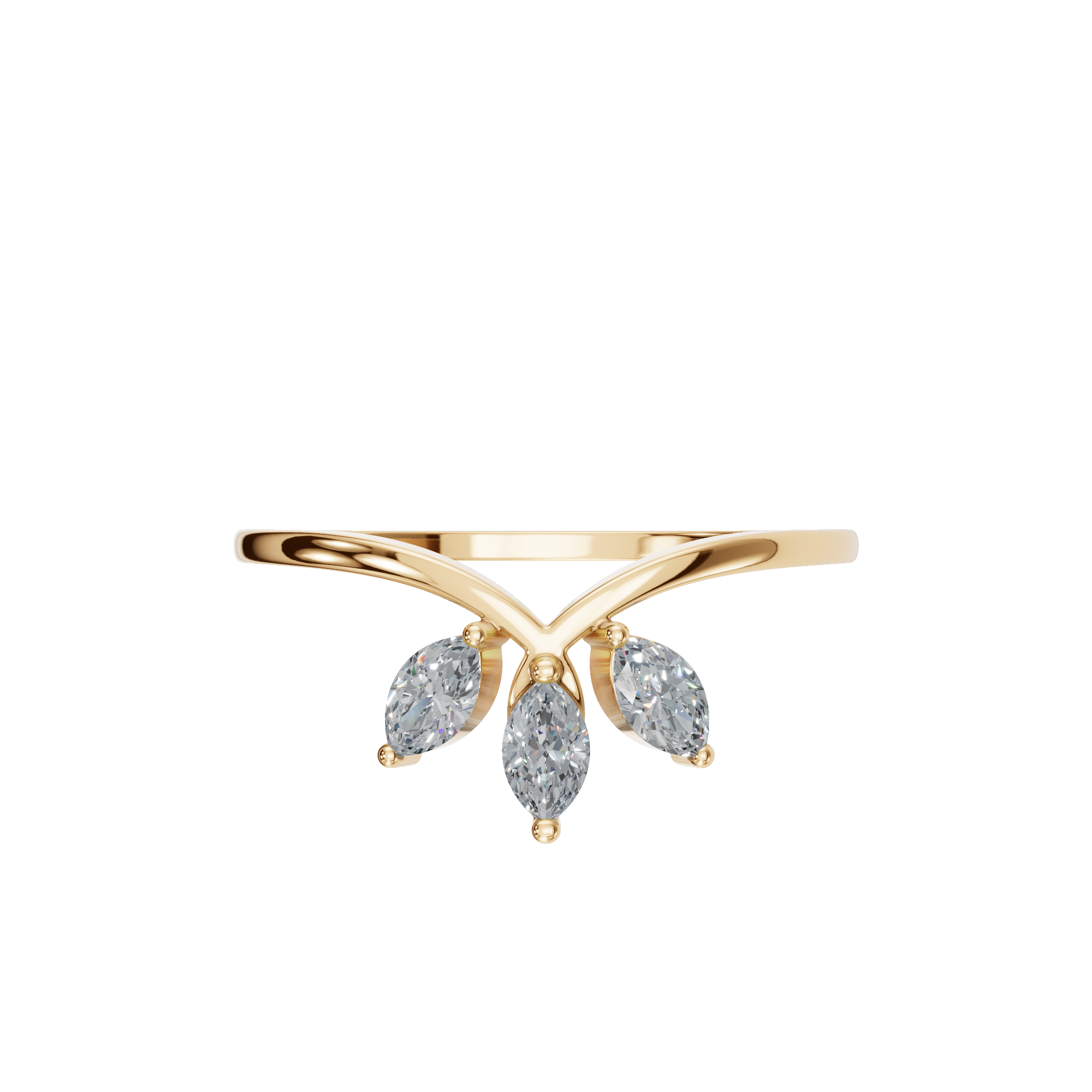 MARQUISE WEDDING BAND