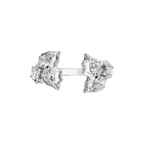 3 STONE OPEN RING
