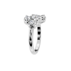3 STONE OPEN RING