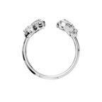 3 STONE OPEN RING
