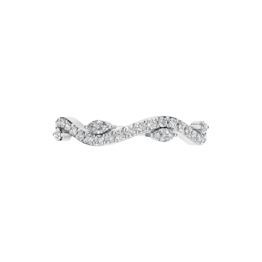 MARQUISE WAVE BAND