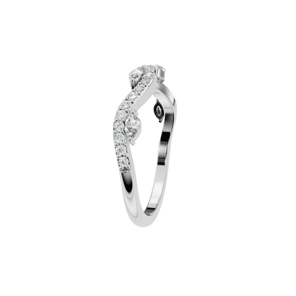 MARQUISE WAVE BAND