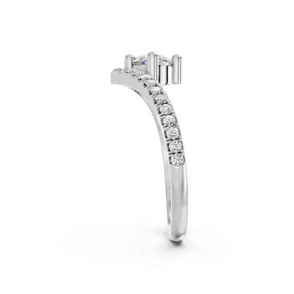ROUND FANCY PAVE RING