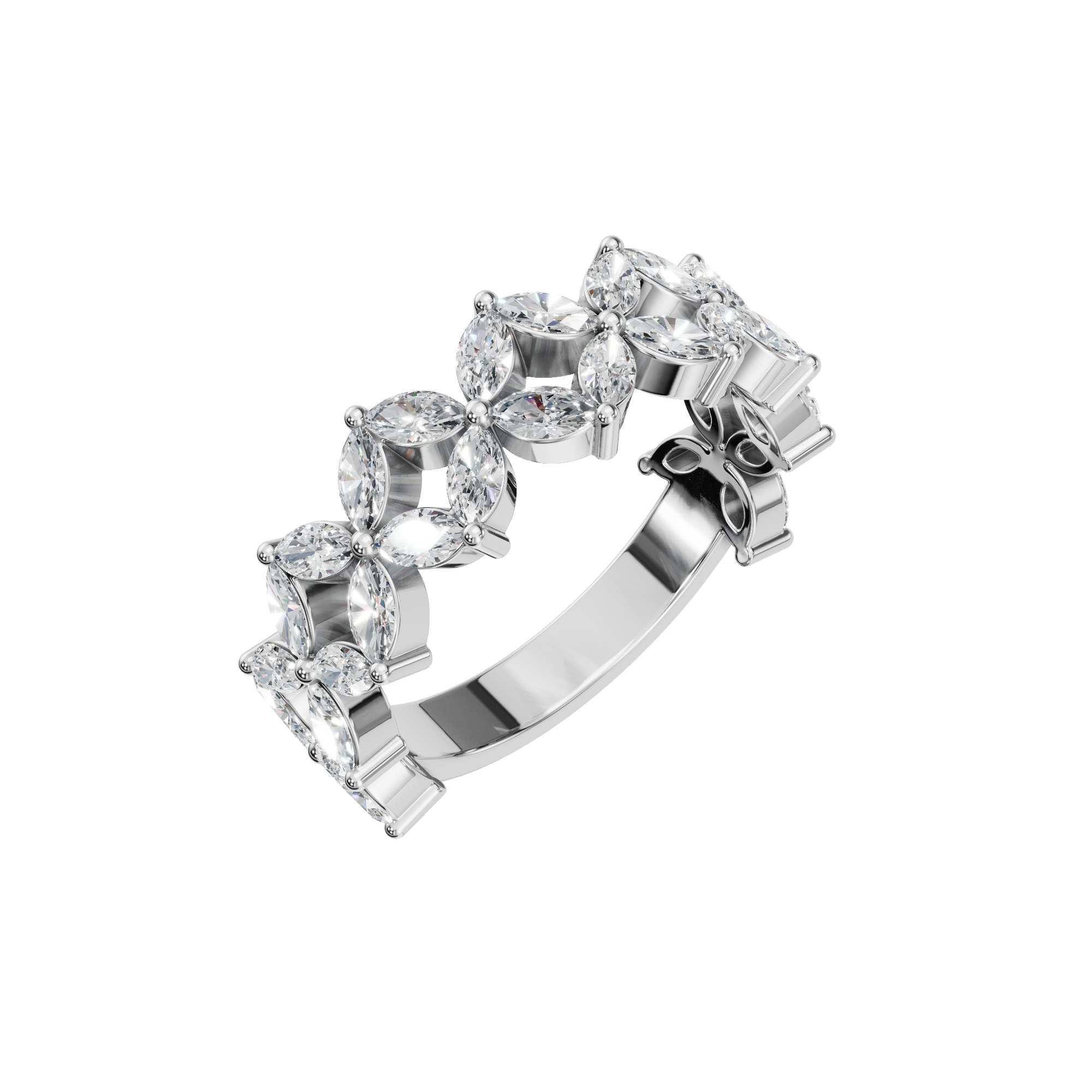 MARQUISE WEDDING BAND