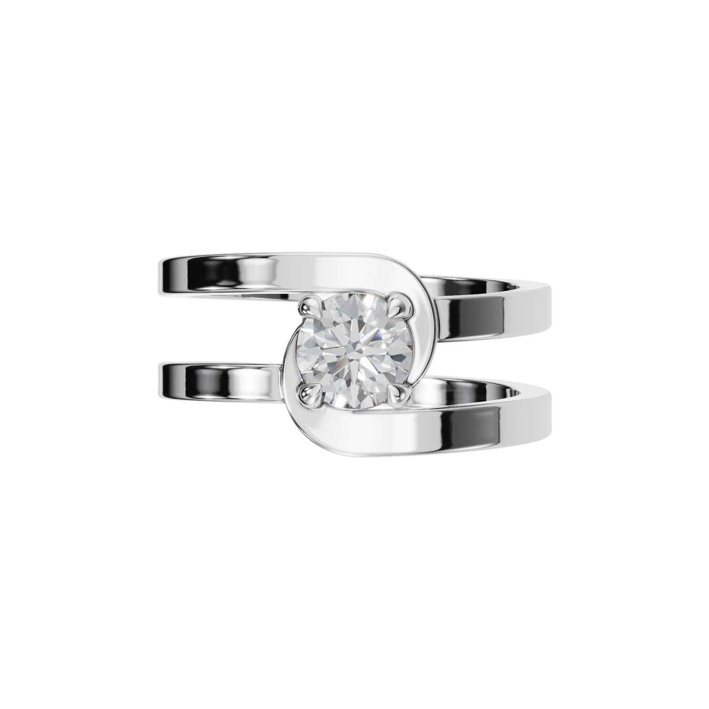 ROUND VINTAGE SOLITAIRE RING - M&D Signature Jewels