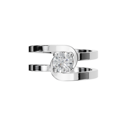 ROUND VINTAGE SOLITAIRE RING - M&D Signature Jewels