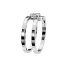 ROUND VINTAGE SOLITAIRE RING