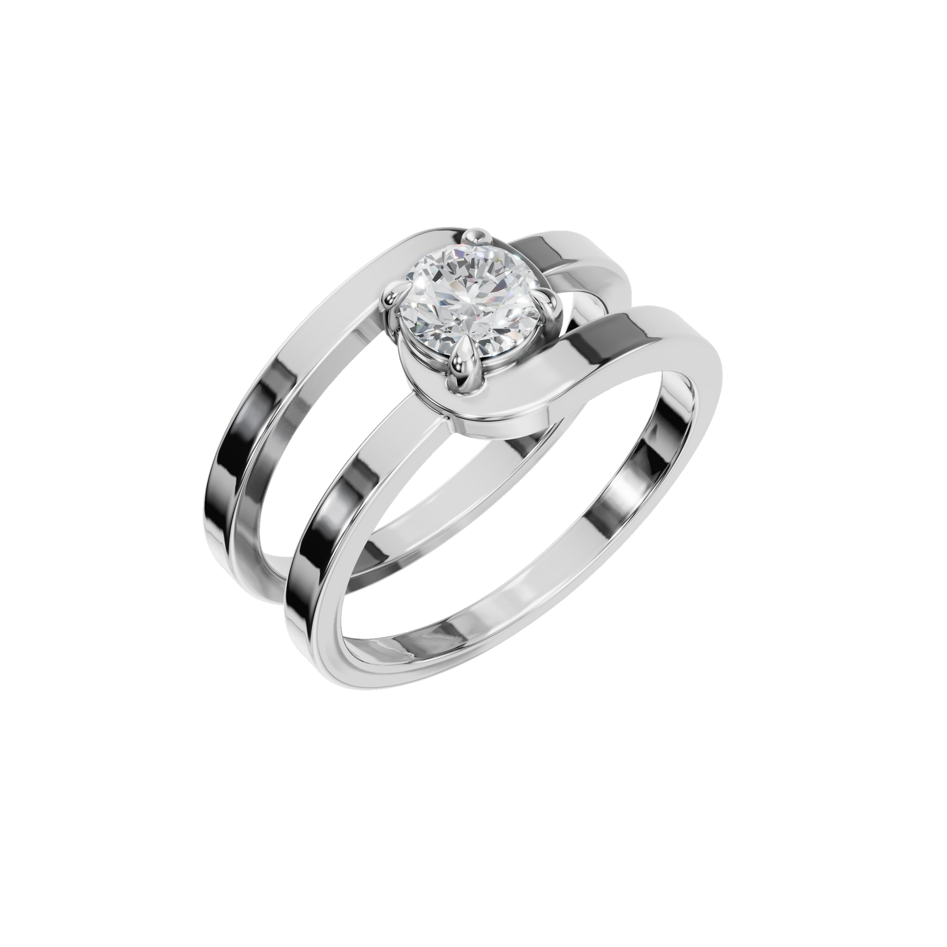ROUND VINTAGE SOLITAIRE RING - M&D Signature Jewels