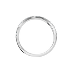 ROUND WAVE PAVE WEDDING BAND