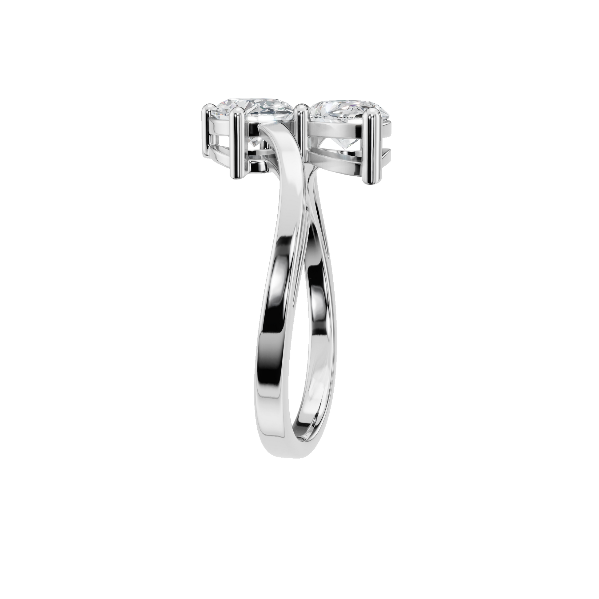 PEAR OVAL WEDDING RING - M&D Signature Jewels