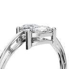 PEAR OVAL WEDDING RING