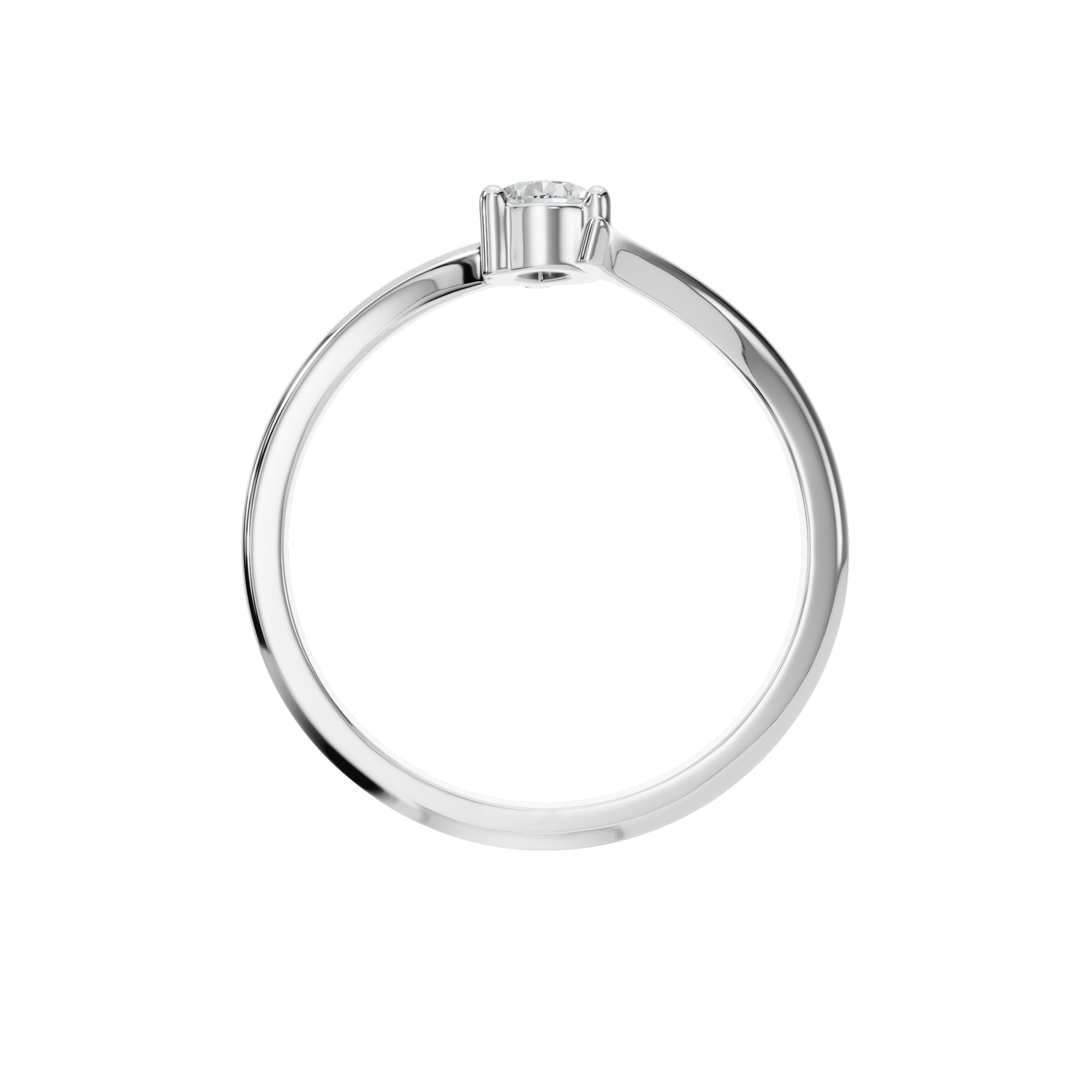 PEAR FANCY SOLITAIRE RING