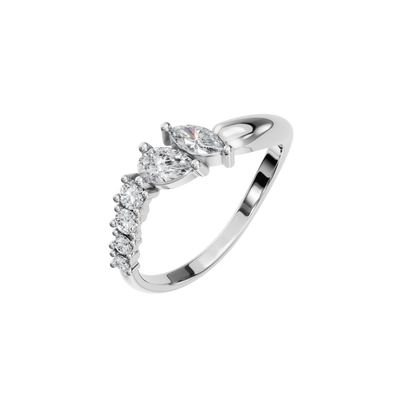 MULTI-SHAPE WEDDING BAND - M&D Signature Jewels