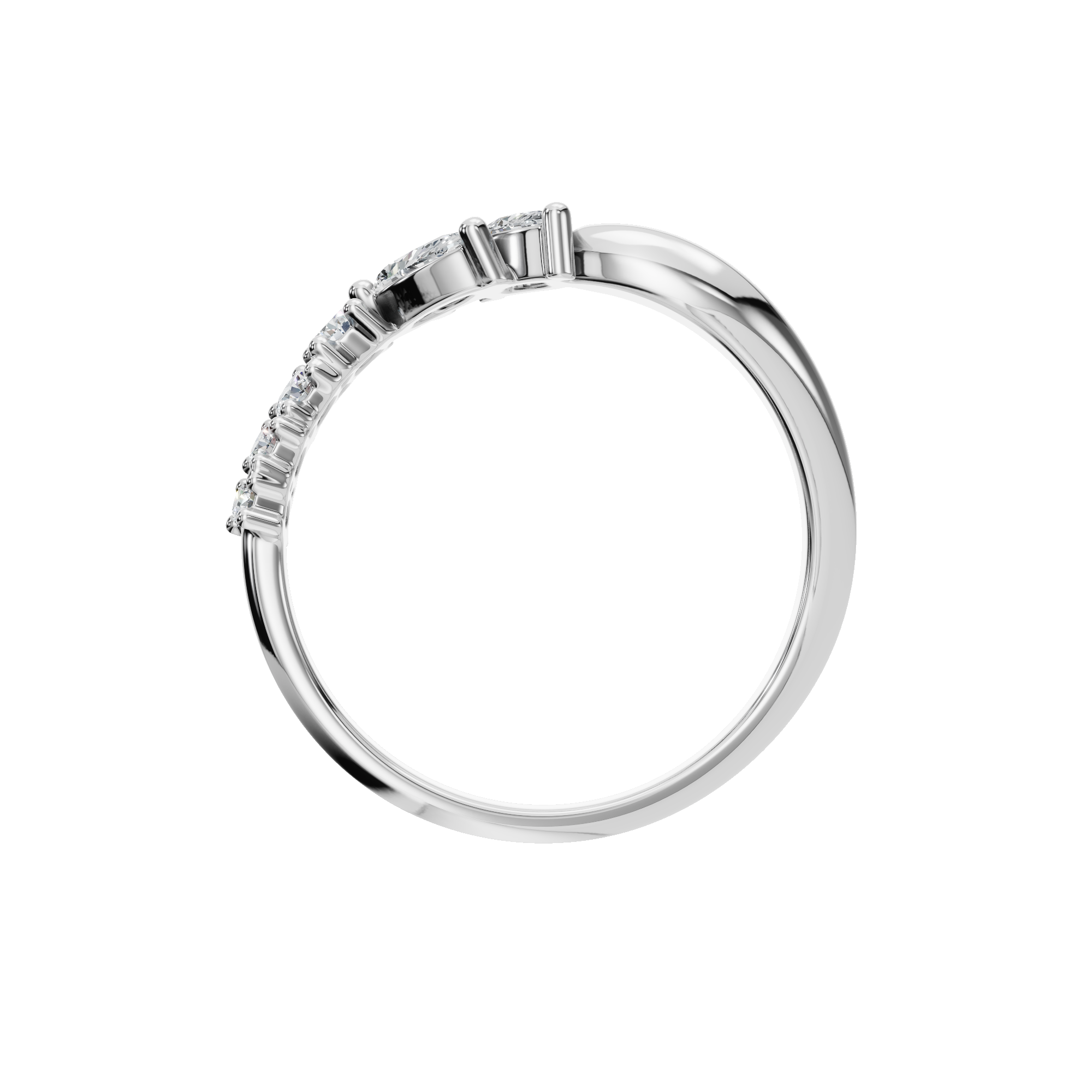 MULTI-SHAPE WEDDING BAND