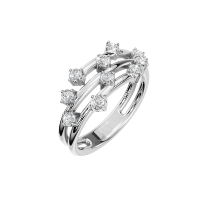 BRAIDED WEDDING RING - M&D Signature Jewels