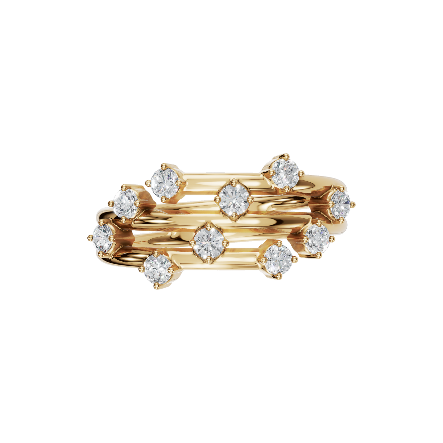 BRAIDED WEDDING RING - M&D Signature Jewels