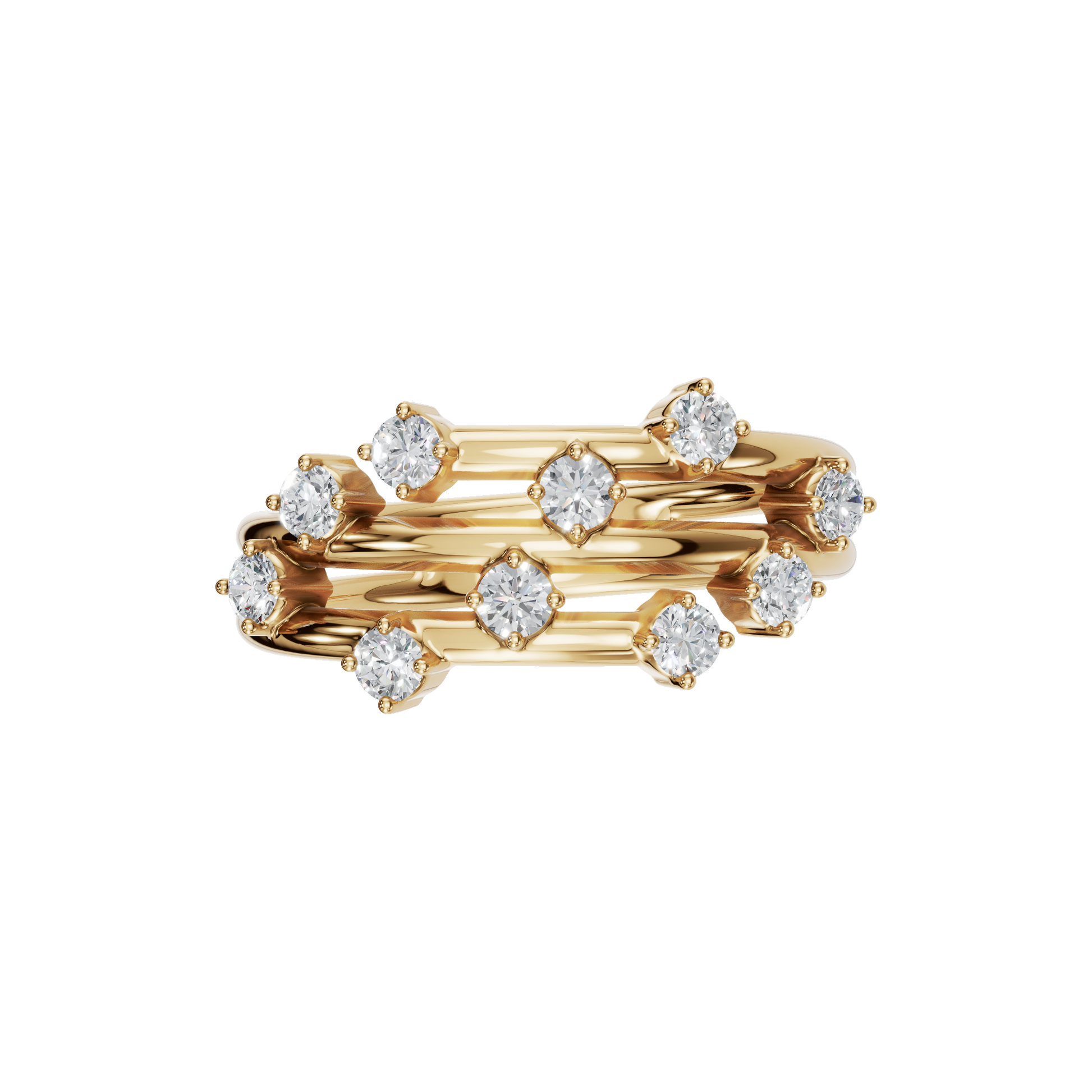 BRAIDED WEDDING RING - M&D Signature Jewels