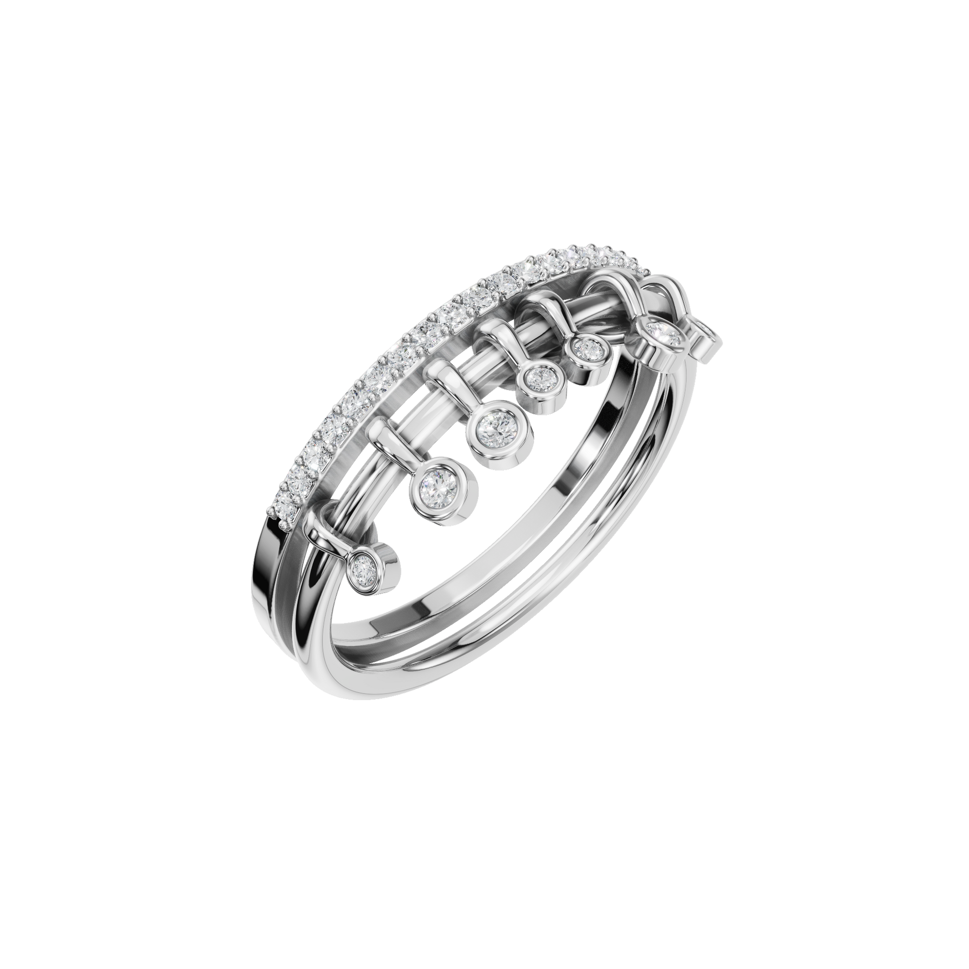FANCY WEDDING BAND - M&D Signature Jewels