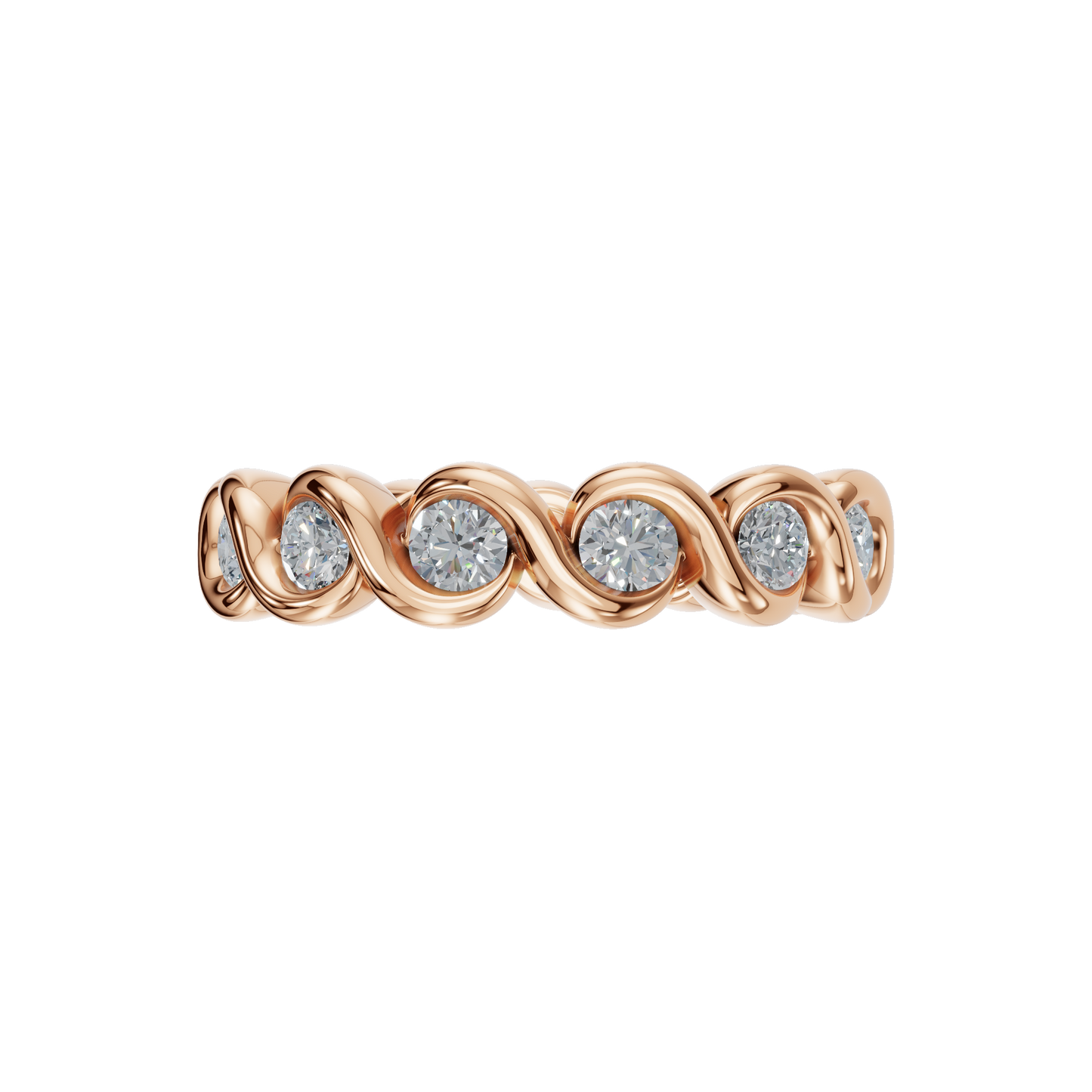 ROUND ETERNITY WEDDING BAND - M&D Signature Jewels