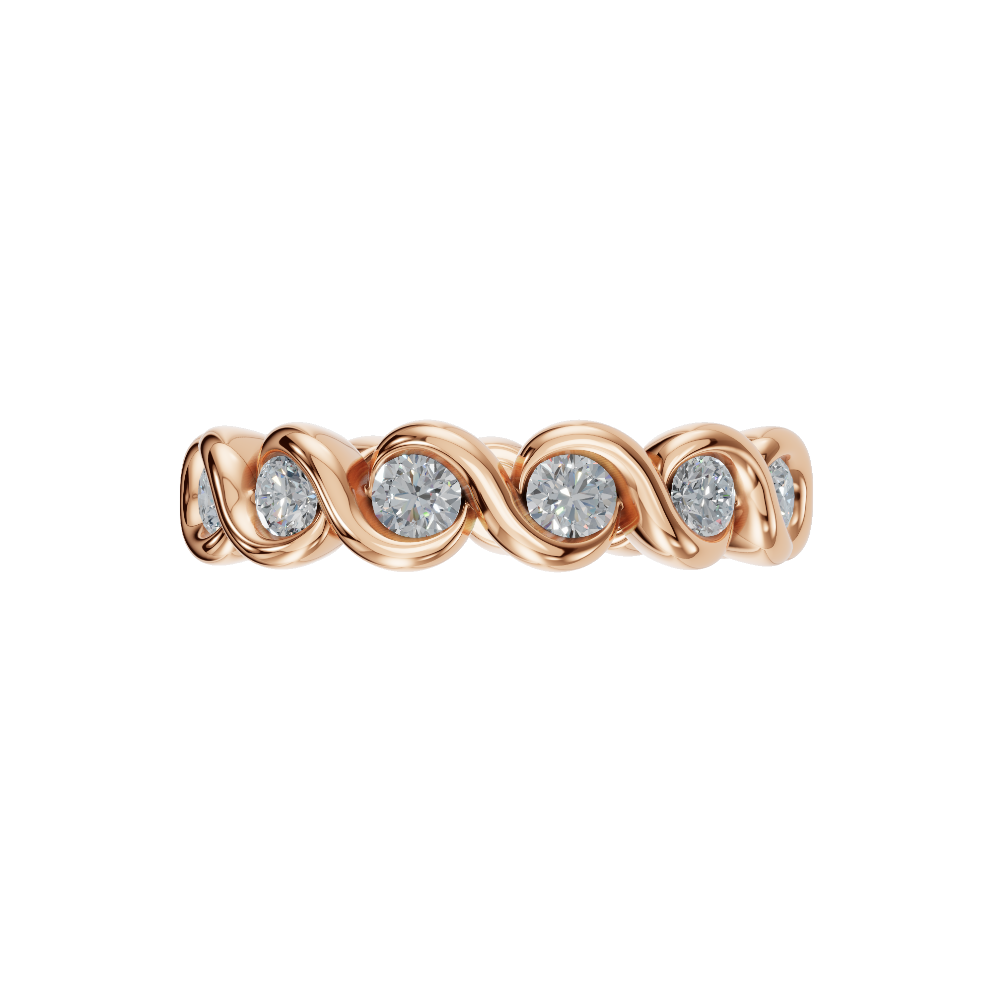 ROUND ETERNITY WEDDING BAND