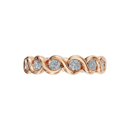 ROUND ETERNITY WEDDING BAND - M&D Signature Jewels