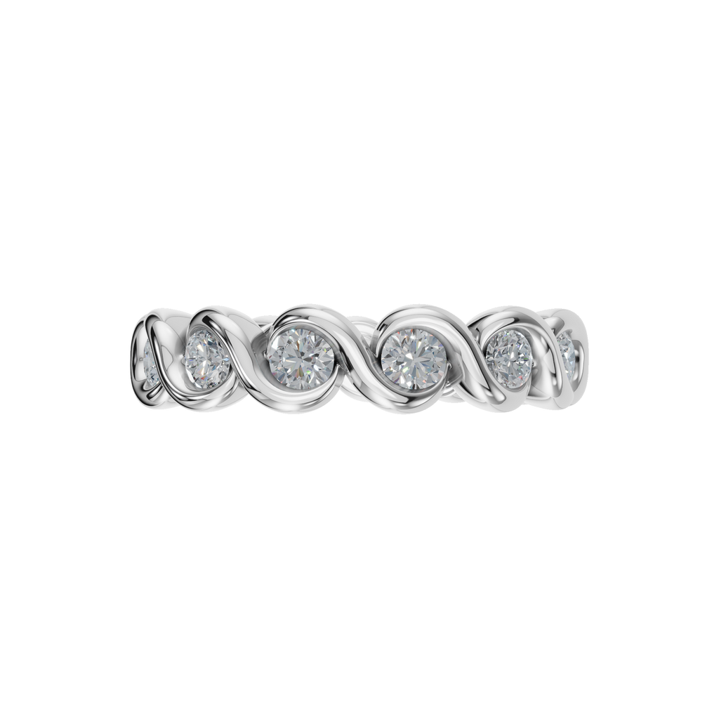 ROUND ETERNITY WEDDING BAND
