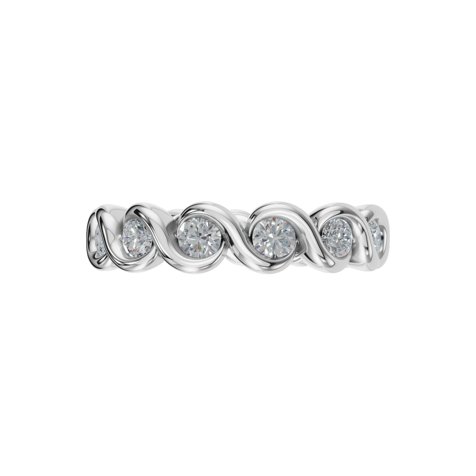 ROUND ETERNITY WEDDING BAND