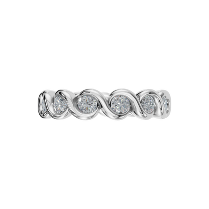 ROUND ETERNITY WEDDING BAND - M&D Signature Jewels