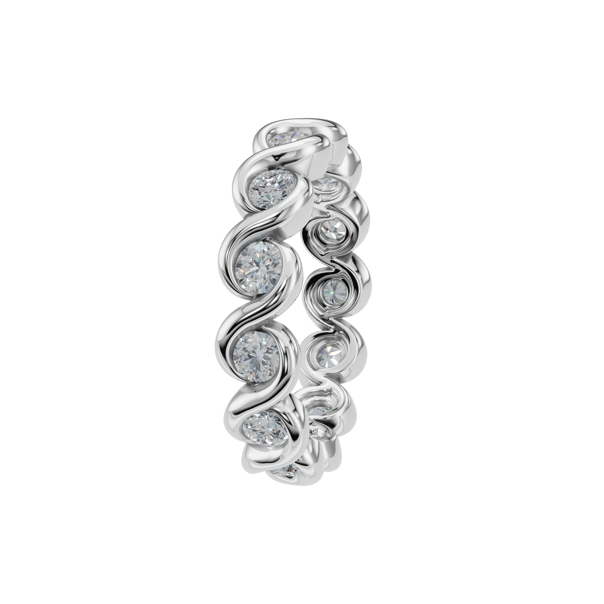 ROUND ETERNITY WEDDING BAND - M&D Signature Jewels