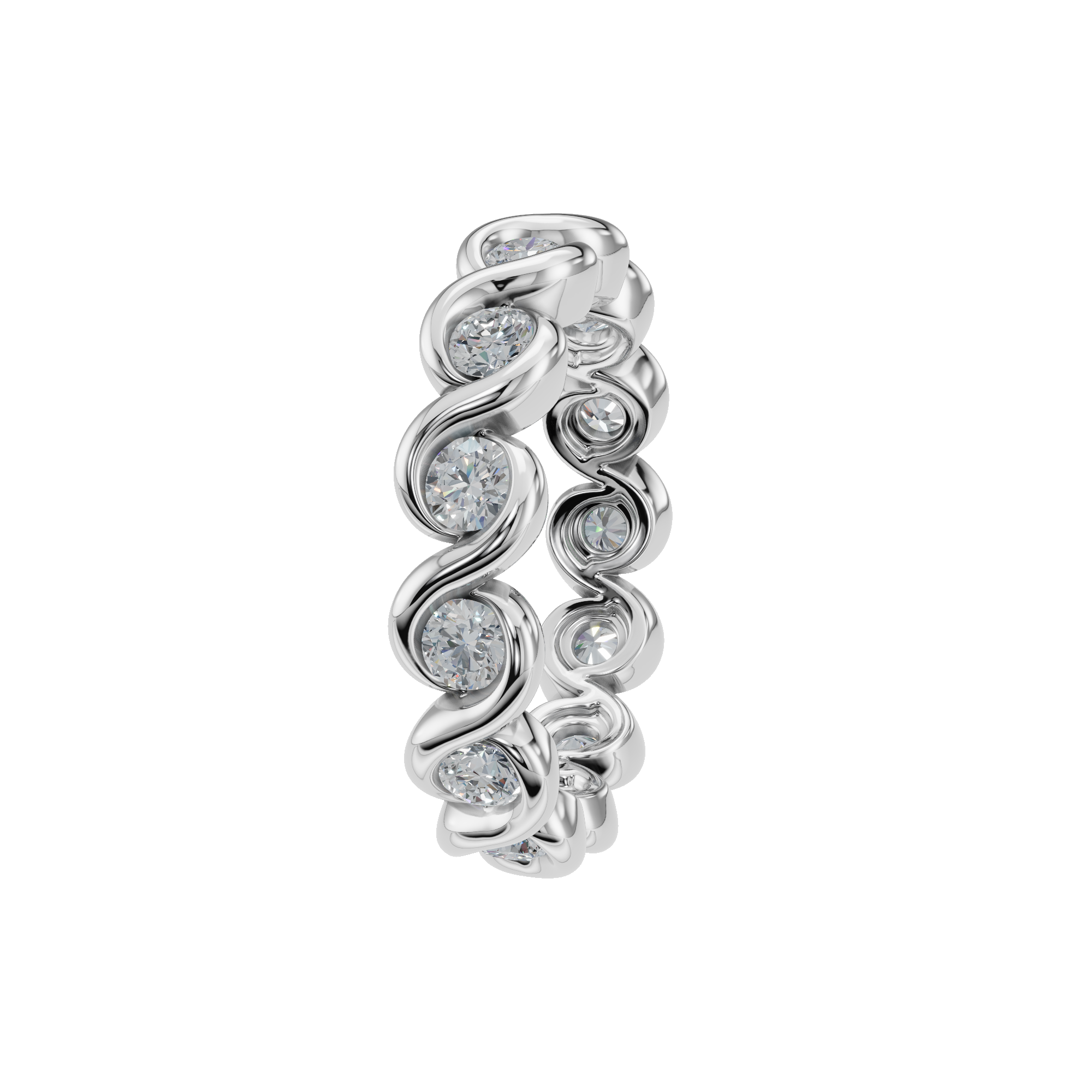 ROUND ETERNITY WEDDING BAND