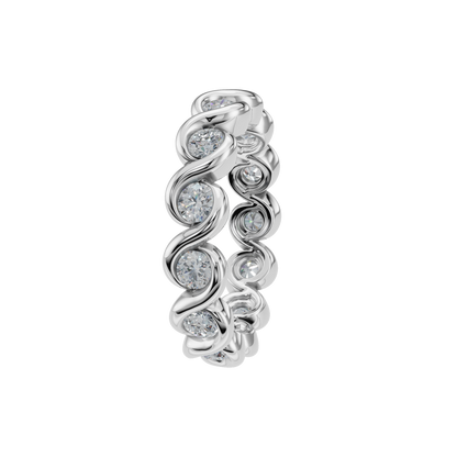 ROUND ETERNITY WEDDING BAND - M&D Signature Jewels