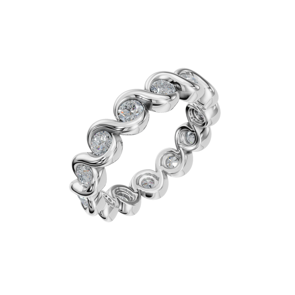 ROUND ETERNITY WEDDING BAND