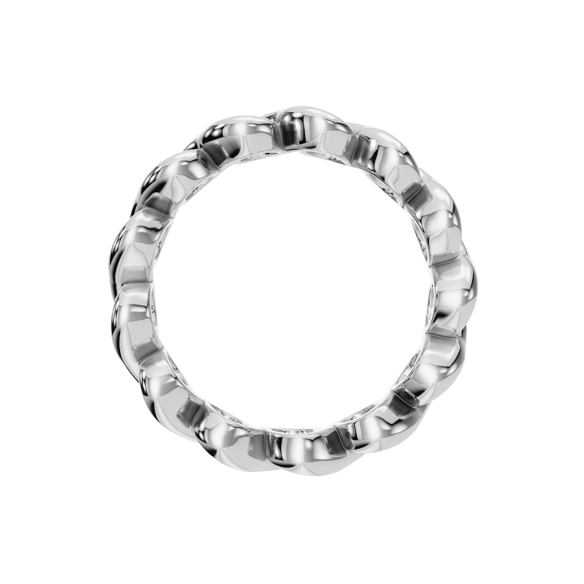 ROUND ETERNITY WEDDING BAND