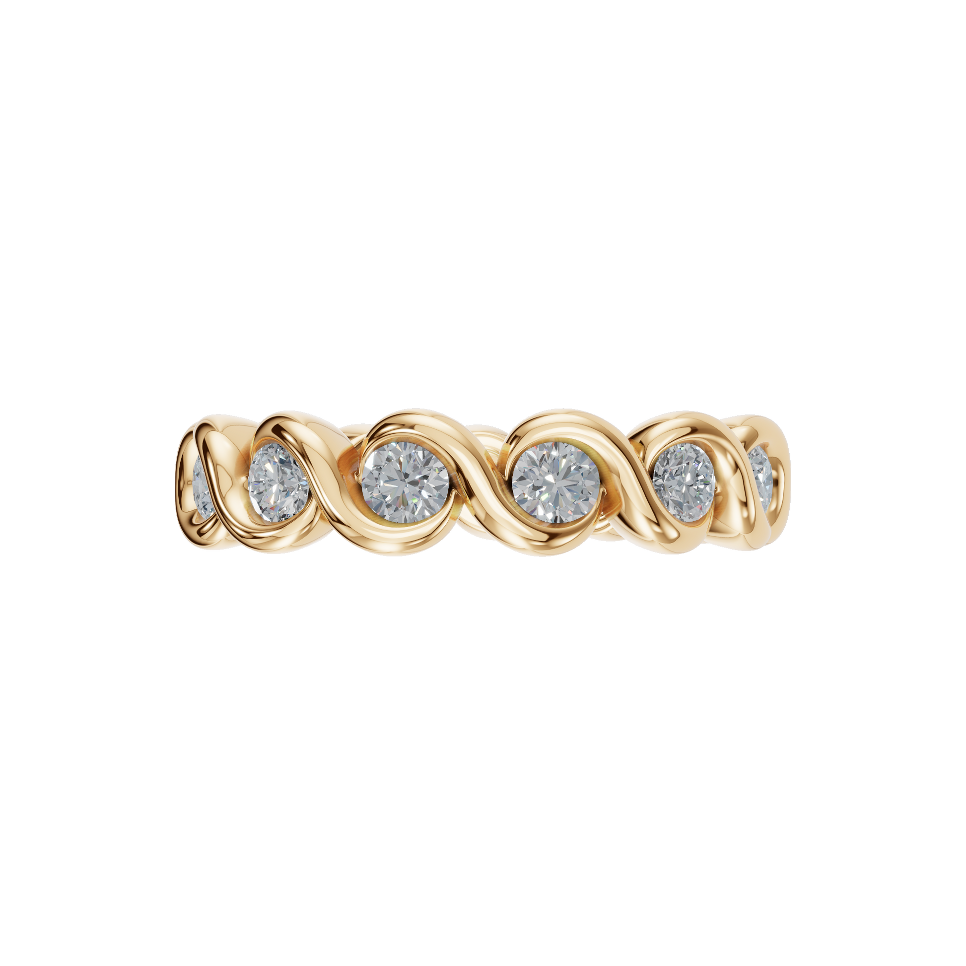 ROUND ETERNITY WEDDING BAND - M&D Signature Jewels