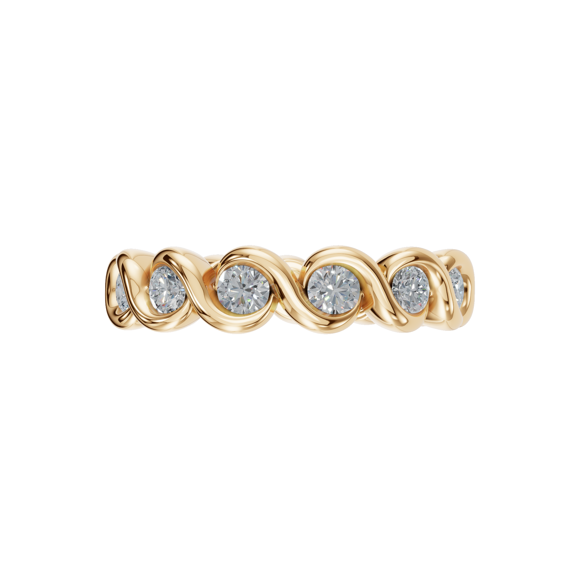 ROUND ETERNITY WEDDING BAND