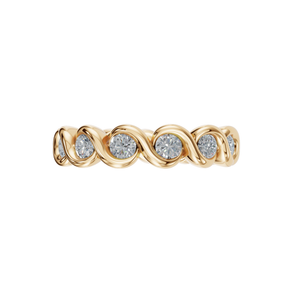 ROUND ETERNITY WEDDING BAND - M&D Signature Jewels