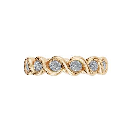ROUND ETERNITY WEDDING BAND - M&D Signature Jewels