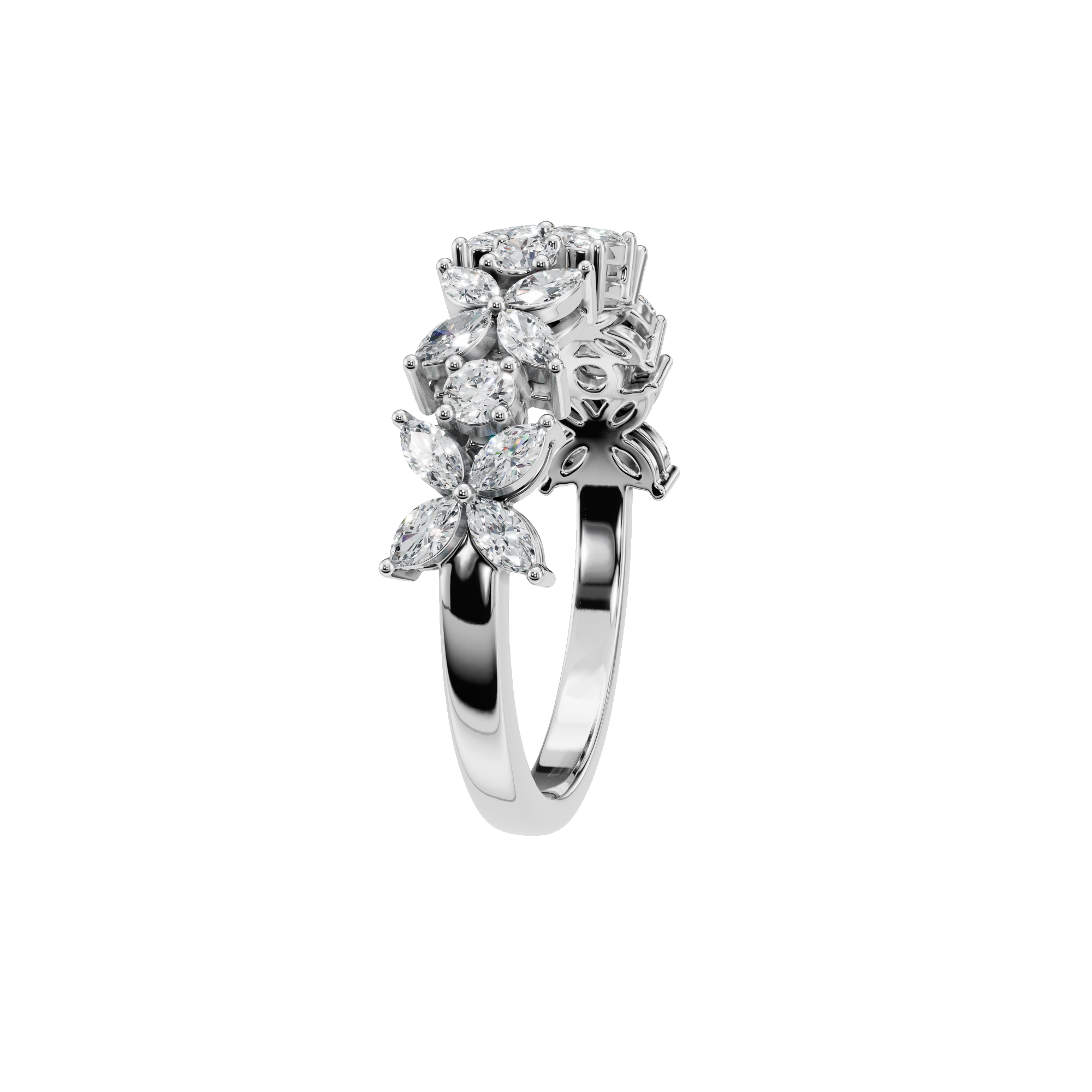 FANCY HALF ETERNITY BAND