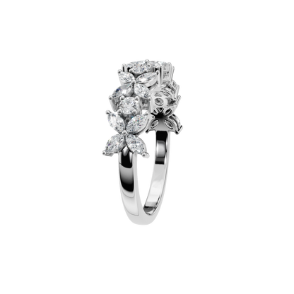 FANCY HALF ETERNITY BAND - M&D Signature Jewels