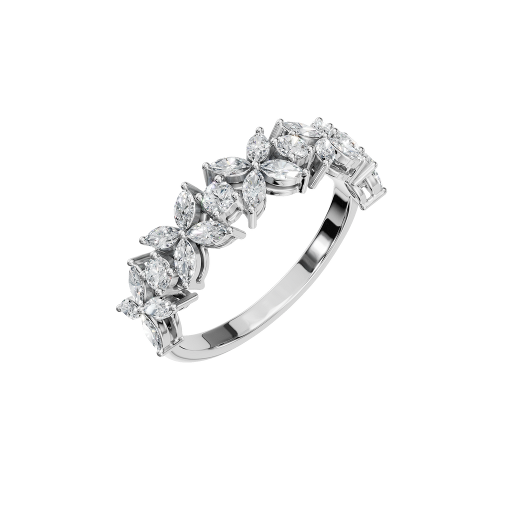 FANCY HALF ETERNITY BAND